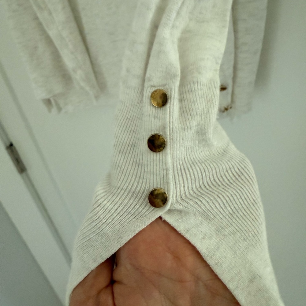 Zara White Knit Top - Picture 4 of 4